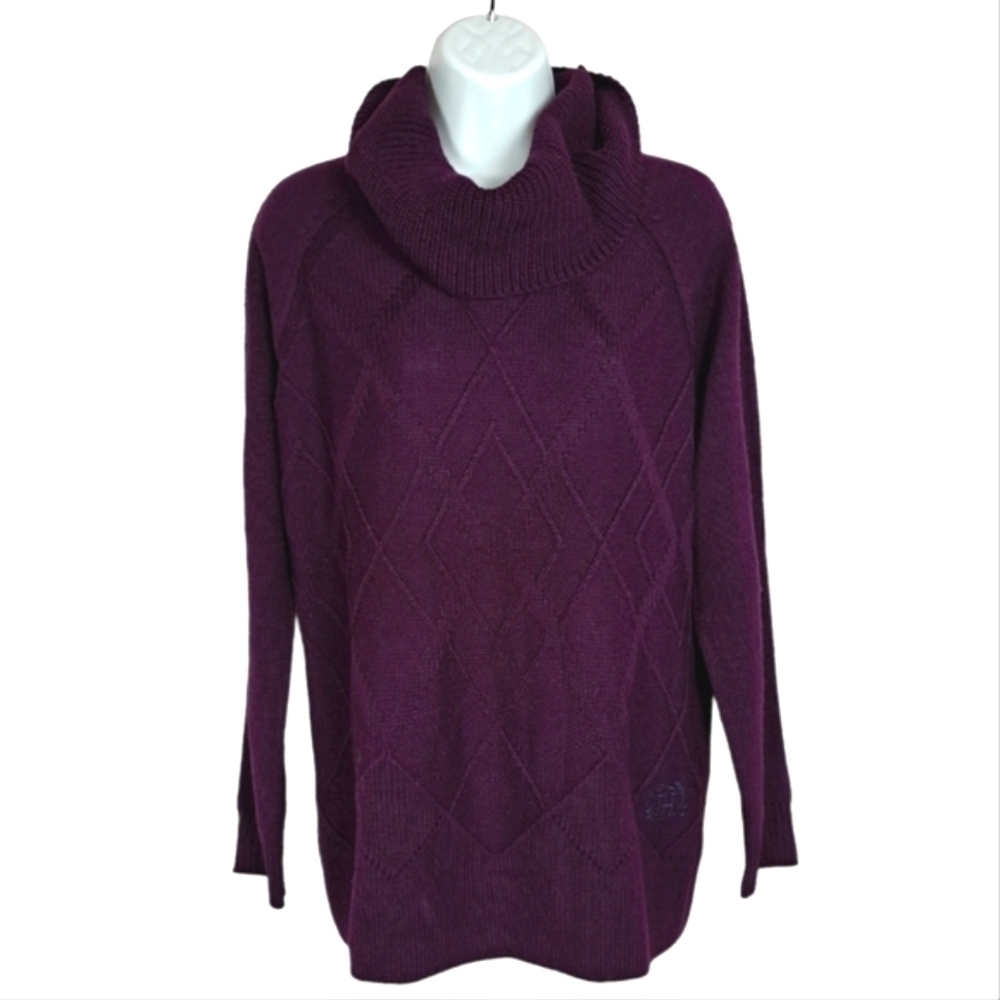 Tommy Hilfiger Womens Knit Cowl Neck  Pullover Sweater‎